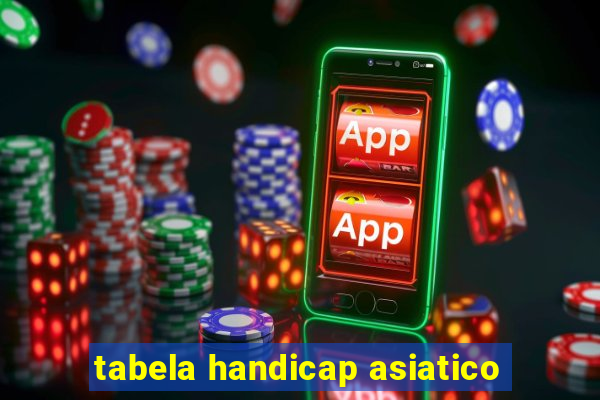 tabela handicap asiatico